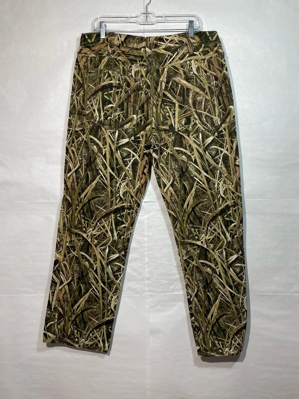 Men’s 38/32 Mossy Oak Shadow Grass Blades Camouflage Hunting Pants EUC